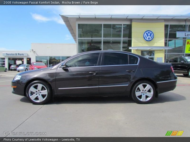 Mocha Brown / Pure Beige 2008 Volkswagen Passat Komfort Sedan