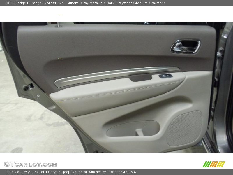 Mineral Gray Metallic / Dark Graystone/Medium Graystone 2011 Dodge Durango Express 4x4