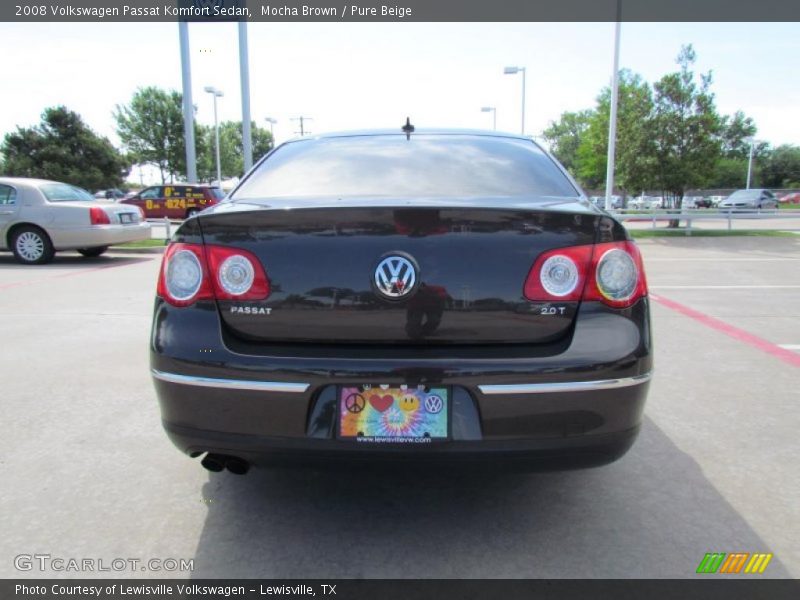 Mocha Brown / Pure Beige 2008 Volkswagen Passat Komfort Sedan