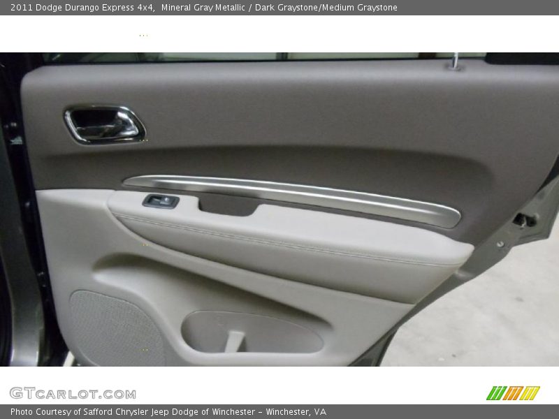 Mineral Gray Metallic / Dark Graystone/Medium Graystone 2011 Dodge Durango Express 4x4