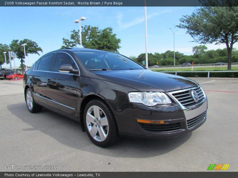 Mocha Brown / Pure Beige 2008 Volkswagen Passat Komfort Sedan