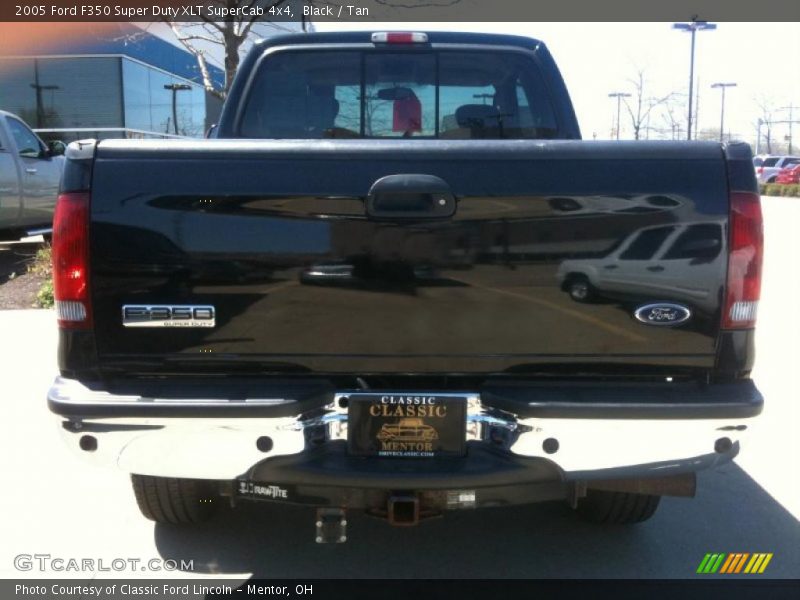Black / Tan 2005 Ford F350 Super Duty XLT SuperCab 4x4