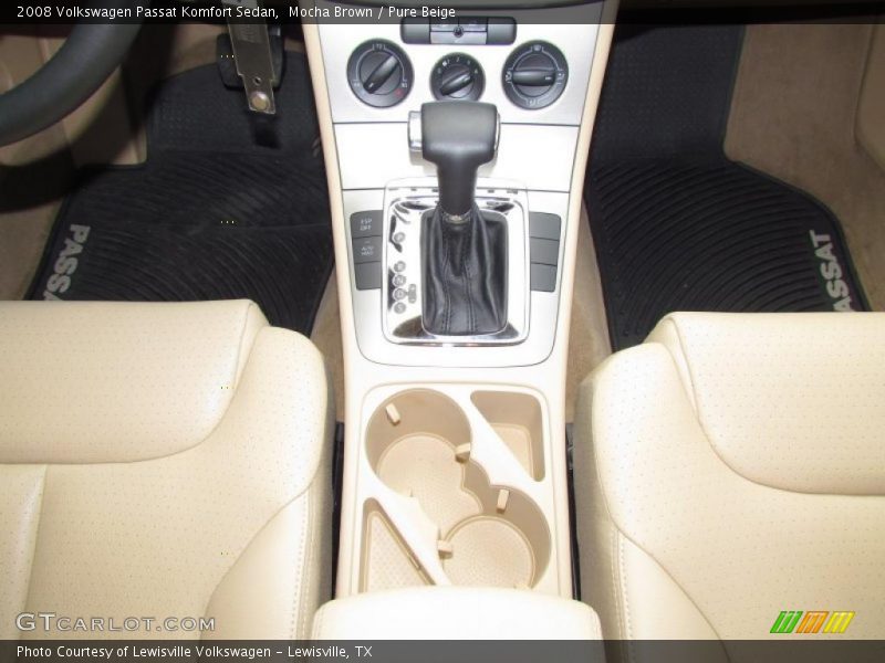 Mocha Brown / Pure Beige 2008 Volkswagen Passat Komfort Sedan