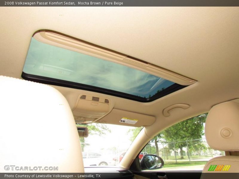 Mocha Brown / Pure Beige 2008 Volkswagen Passat Komfort Sedan