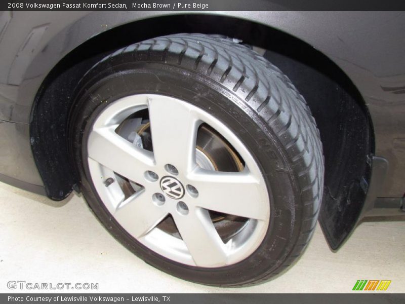 Mocha Brown / Pure Beige 2008 Volkswagen Passat Komfort Sedan