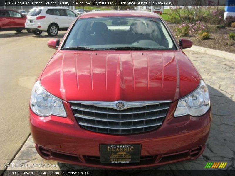 Inferno Red Crystal Pearl / Dark Slate Gray/Light Slate Gray 2007 Chrysler Sebring Touring Sedan