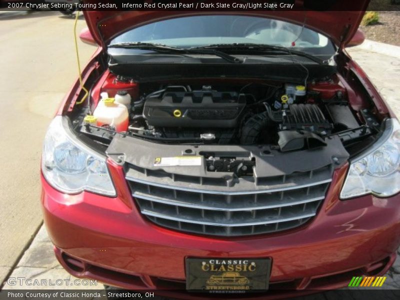 Inferno Red Crystal Pearl / Dark Slate Gray/Light Slate Gray 2007 Chrysler Sebring Touring Sedan