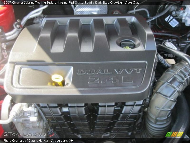 Inferno Red Crystal Pearl / Dark Slate Gray/Light Slate Gray 2007 Chrysler Sebring Touring Sedan