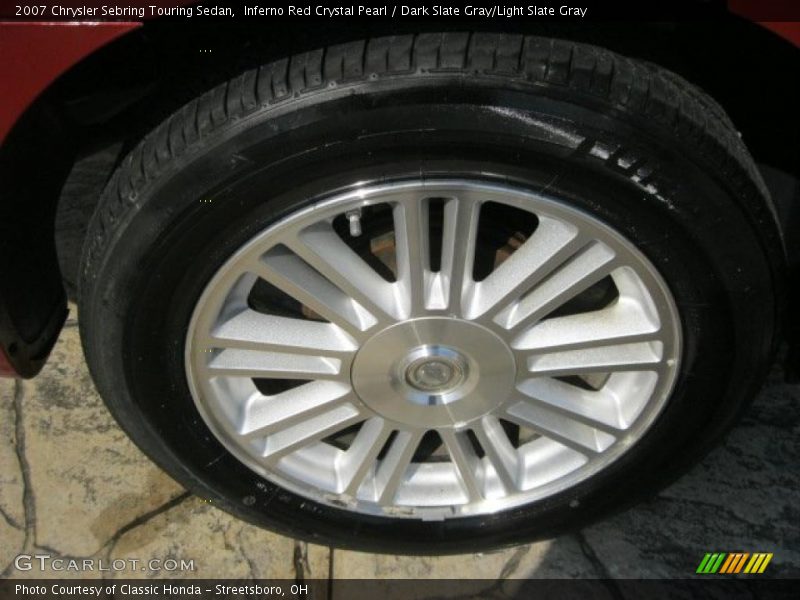 Inferno Red Crystal Pearl / Dark Slate Gray/Light Slate Gray 2007 Chrysler Sebring Touring Sedan