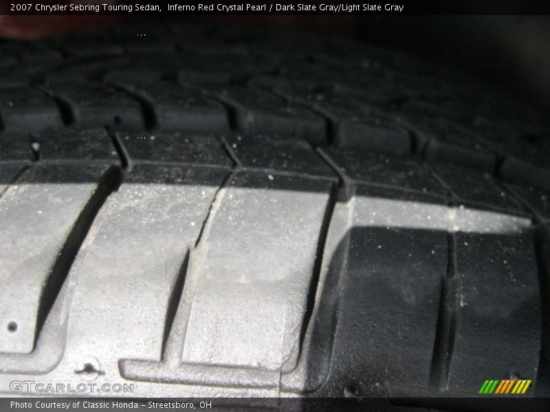 Inferno Red Crystal Pearl / Dark Slate Gray/Light Slate Gray 2007 Chrysler Sebring Touring Sedan