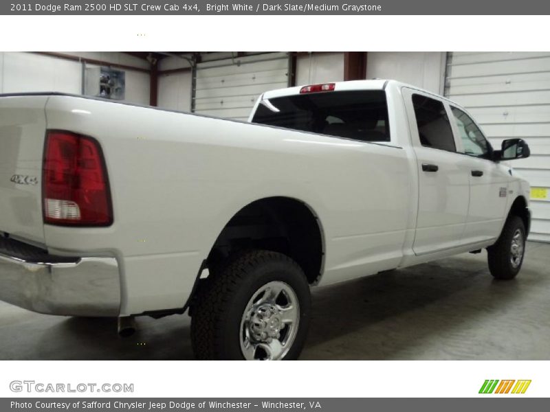 Bright White / Dark Slate/Medium Graystone 2011 Dodge Ram 2500 HD SLT Crew Cab 4x4