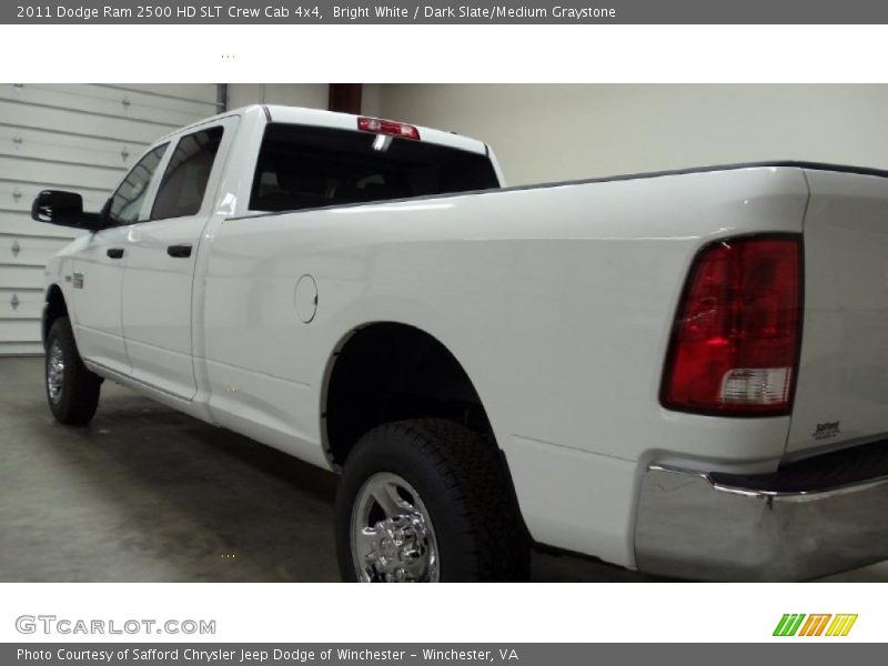 Bright White / Dark Slate/Medium Graystone 2011 Dodge Ram 2500 HD SLT Crew Cab 4x4