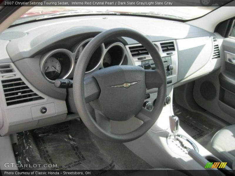 Inferno Red Crystal Pearl / Dark Slate Gray/Light Slate Gray 2007 Chrysler Sebring Touring Sedan