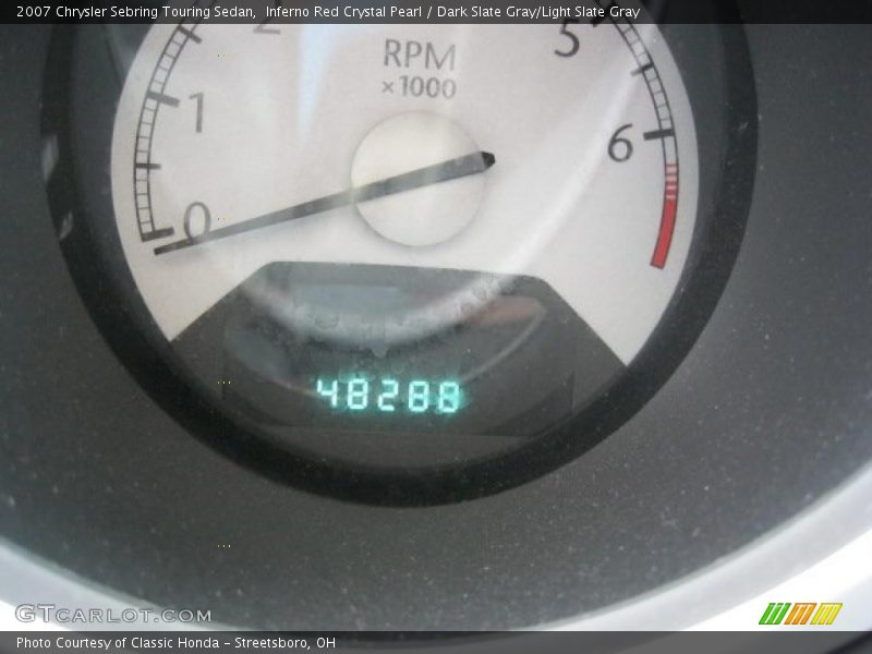 Inferno Red Crystal Pearl / Dark Slate Gray/Light Slate Gray 2007 Chrysler Sebring Touring Sedan