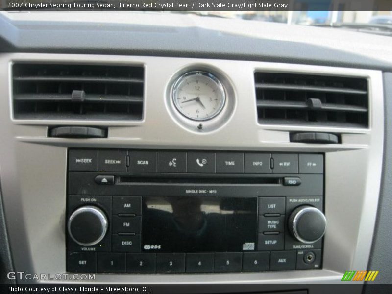 Inferno Red Crystal Pearl / Dark Slate Gray/Light Slate Gray 2007 Chrysler Sebring Touring Sedan