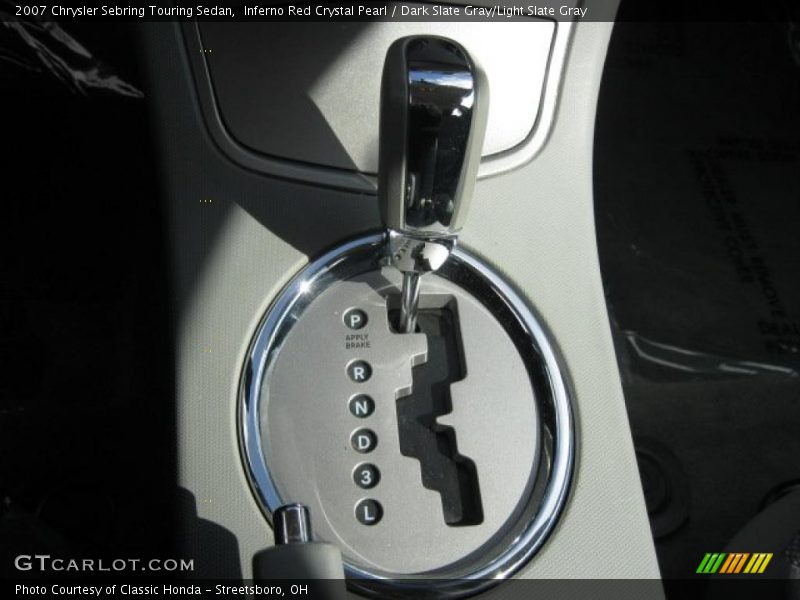 Inferno Red Crystal Pearl / Dark Slate Gray/Light Slate Gray 2007 Chrysler Sebring Touring Sedan