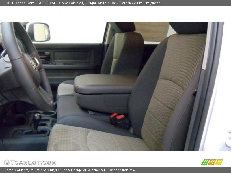 Bright White / Dark Slate/Medium Graystone 2011 Dodge Ram 2500 HD SLT Crew Cab 4x4