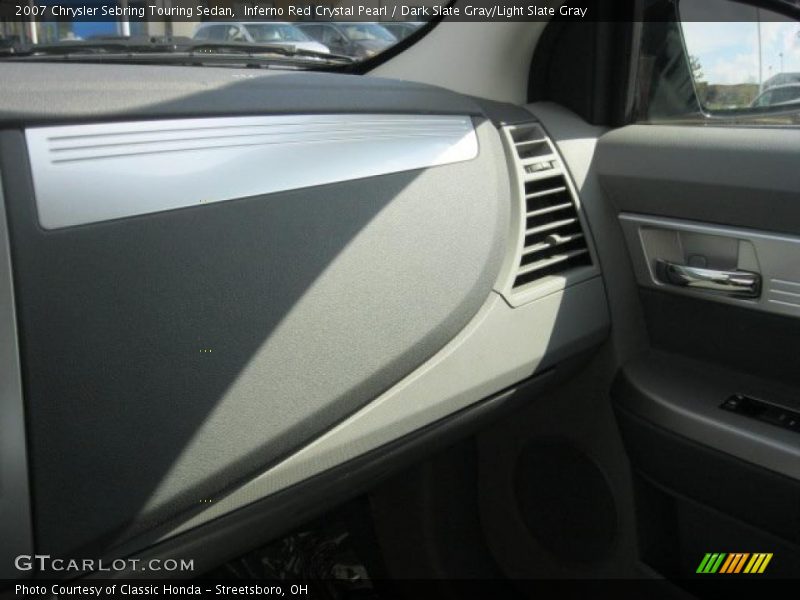 Inferno Red Crystal Pearl / Dark Slate Gray/Light Slate Gray 2007 Chrysler Sebring Touring Sedan