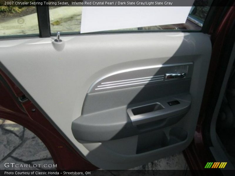 Inferno Red Crystal Pearl / Dark Slate Gray/Light Slate Gray 2007 Chrysler Sebring Touring Sedan