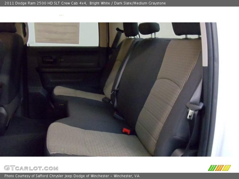 Bright White / Dark Slate/Medium Graystone 2011 Dodge Ram 2500 HD SLT Crew Cab 4x4