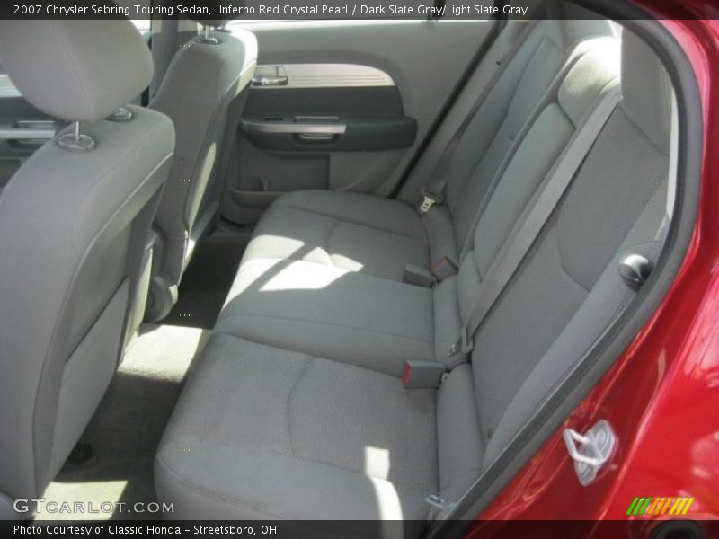 Inferno Red Crystal Pearl / Dark Slate Gray/Light Slate Gray 2007 Chrysler Sebring Touring Sedan