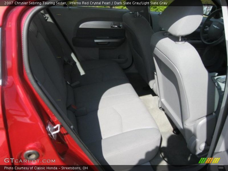 Inferno Red Crystal Pearl / Dark Slate Gray/Light Slate Gray 2007 Chrysler Sebring Touring Sedan
