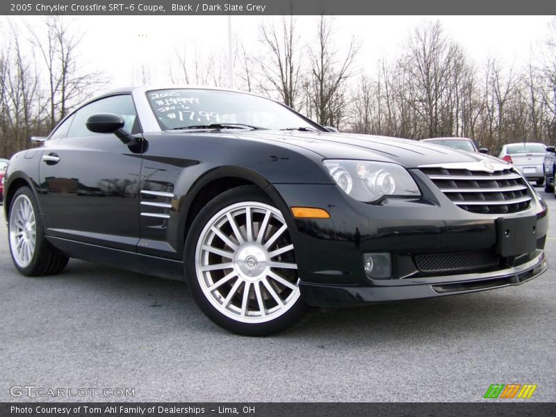 Black / Dark Slate Grey 2005 Chrysler Crossfire SRT-6 Coupe