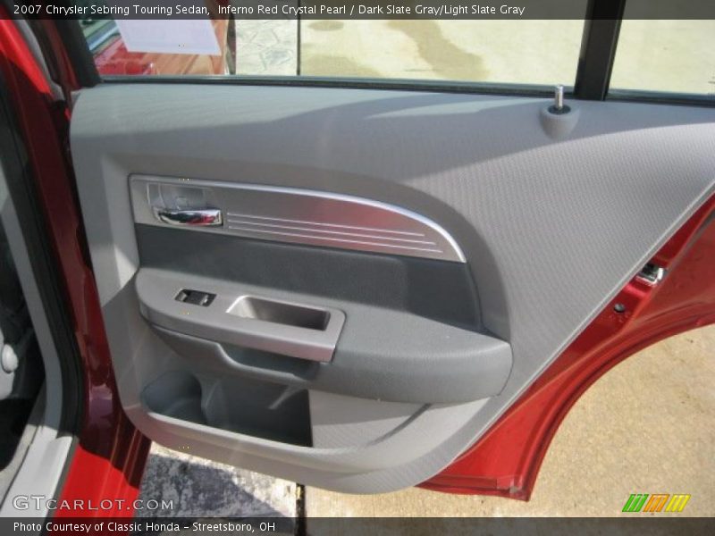 Inferno Red Crystal Pearl / Dark Slate Gray/Light Slate Gray 2007 Chrysler Sebring Touring Sedan