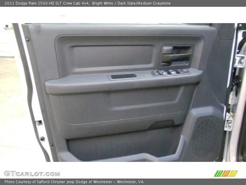 Bright White / Dark Slate/Medium Graystone 2011 Dodge Ram 2500 HD SLT Crew Cab 4x4