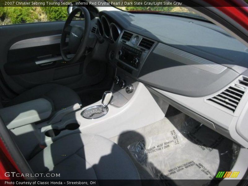 Inferno Red Crystal Pearl / Dark Slate Gray/Light Slate Gray 2007 Chrysler Sebring Touring Sedan