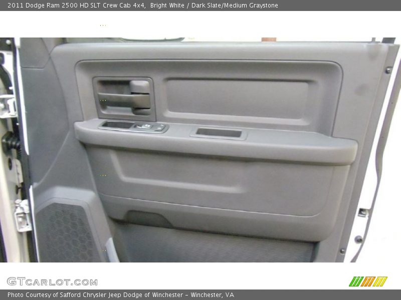 Bright White / Dark Slate/Medium Graystone 2011 Dodge Ram 2500 HD SLT Crew Cab 4x4