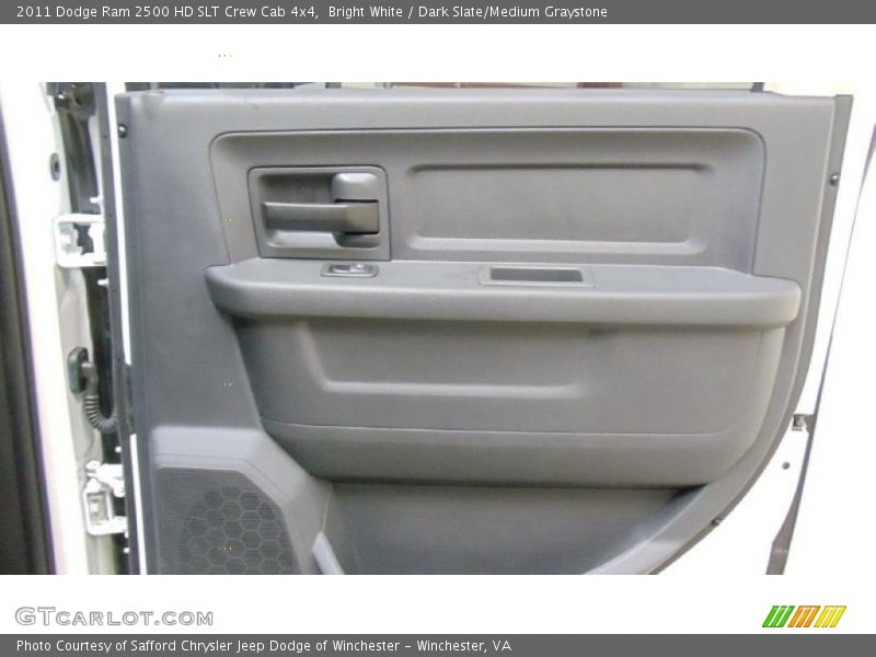 Bright White / Dark Slate/Medium Graystone 2011 Dodge Ram 2500 HD SLT Crew Cab 4x4