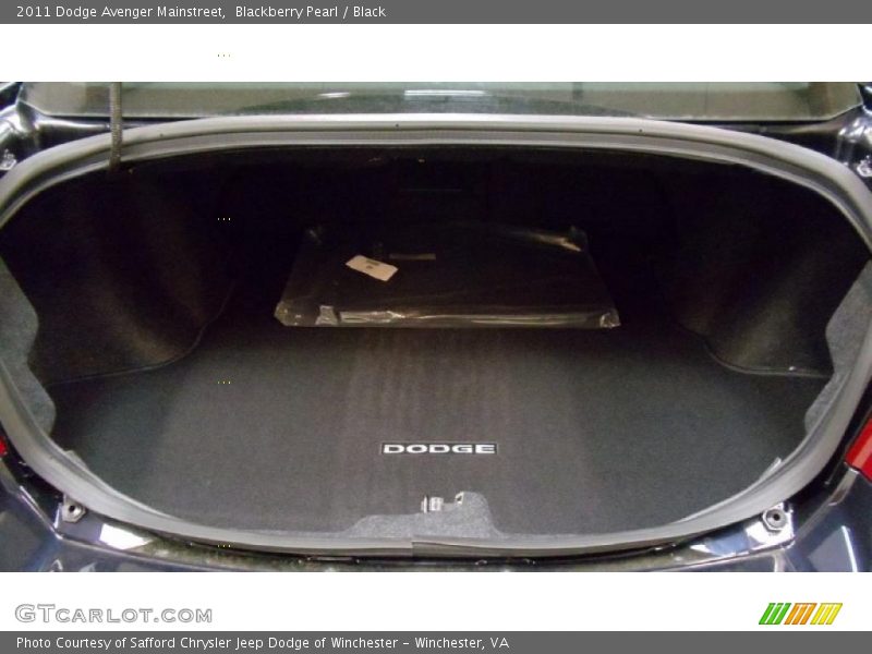 Blackberry Pearl / Black 2011 Dodge Avenger Mainstreet