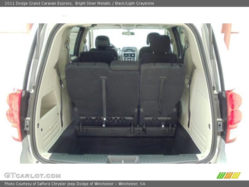 Bright Silver Metallic / Black/Light Graystone 2011 Dodge Grand Caravan Express