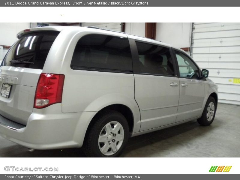 Bright Silver Metallic / Black/Light Graystone 2011 Dodge Grand Caravan Express