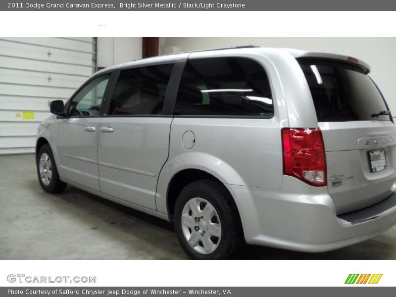 Bright Silver Metallic / Black/Light Graystone 2011 Dodge Grand Caravan Express
