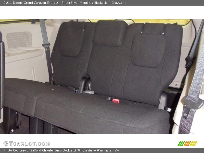 Bright Silver Metallic / Black/Light Graystone 2011 Dodge Grand Caravan Express