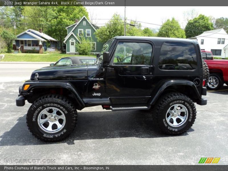 Custom Wheels of 2002 Wrangler Sahara 4x4