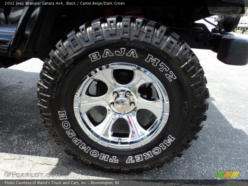 Custom Wheels of 2002 Wrangler Sahara 4x4