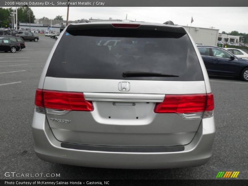 Silver Pearl Metallic / Gray 2008 Honda Odyssey EX-L