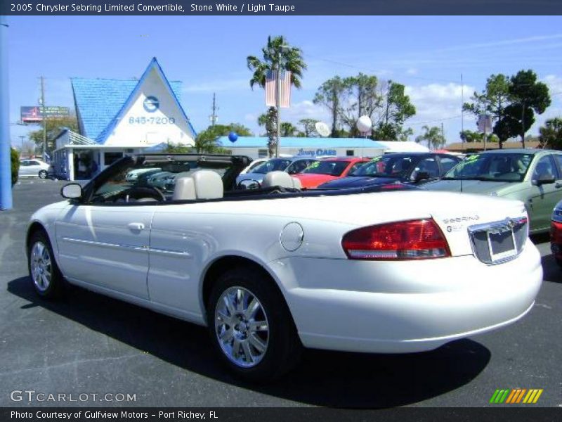 Stone White / Light Taupe 2005 Chrysler Sebring Limited Convertible