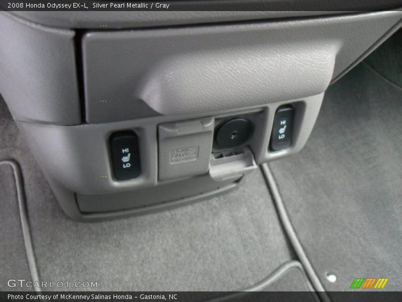 Silver Pearl Metallic / Gray 2008 Honda Odyssey EX-L