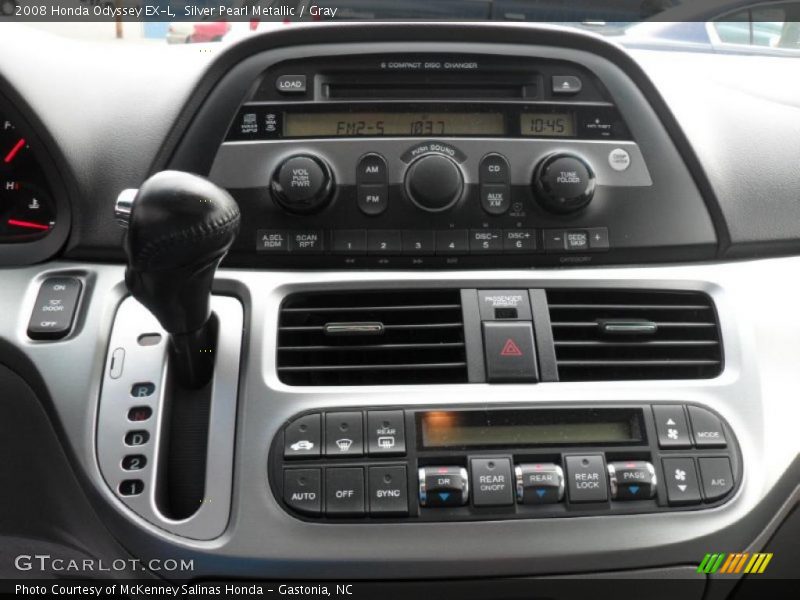Silver Pearl Metallic / Gray 2008 Honda Odyssey EX-L
