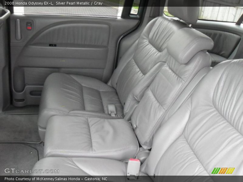 Silver Pearl Metallic / Gray 2008 Honda Odyssey EX-L