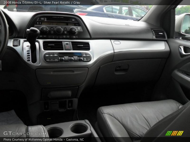Silver Pearl Metallic / Gray 2008 Honda Odyssey EX-L