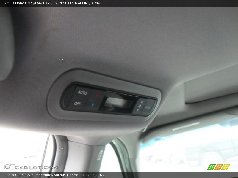 Silver Pearl Metallic / Gray 2008 Honda Odyssey EX-L