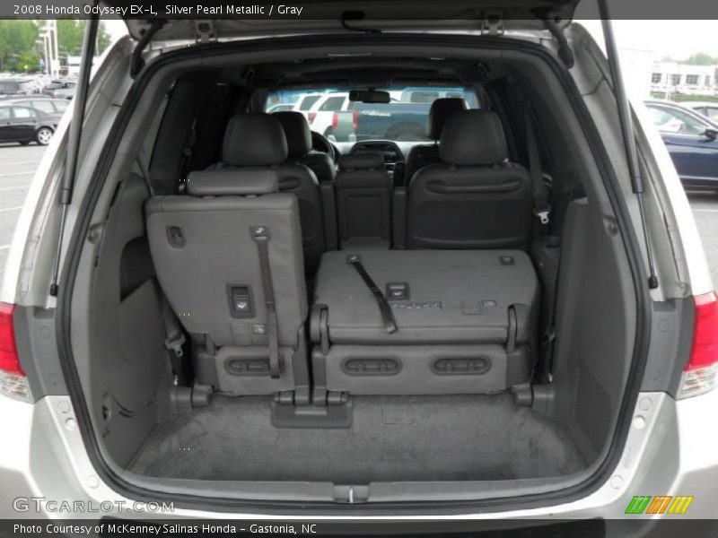 Silver Pearl Metallic / Gray 2008 Honda Odyssey EX-L