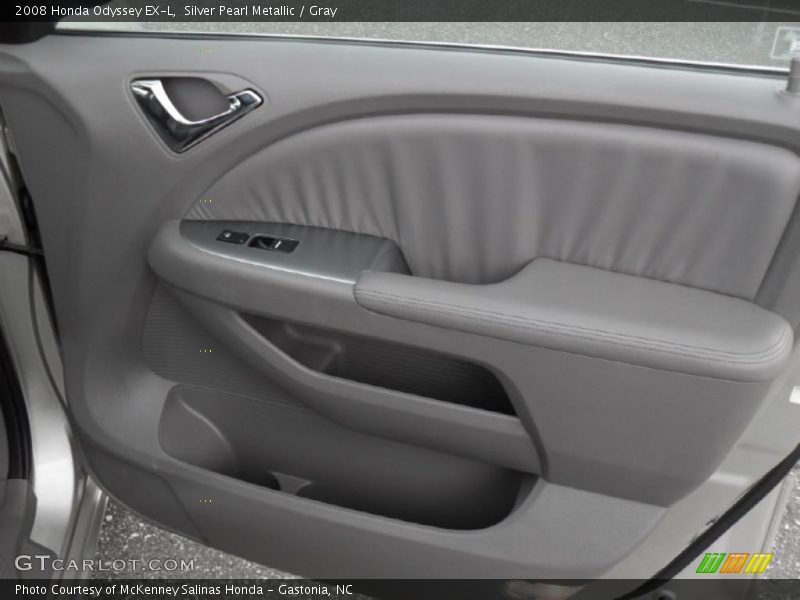 Silver Pearl Metallic / Gray 2008 Honda Odyssey EX-L