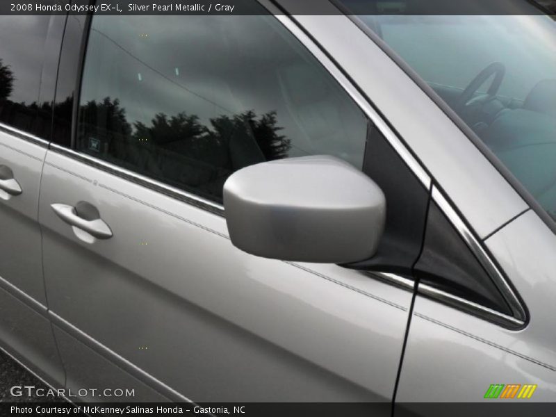 Silver Pearl Metallic / Gray 2008 Honda Odyssey EX-L