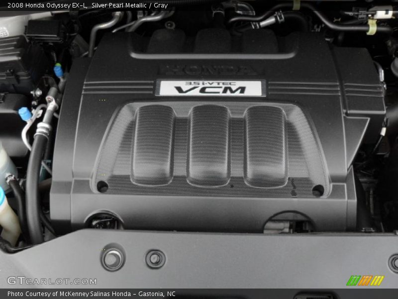 Silver Pearl Metallic / Gray 2008 Honda Odyssey EX-L